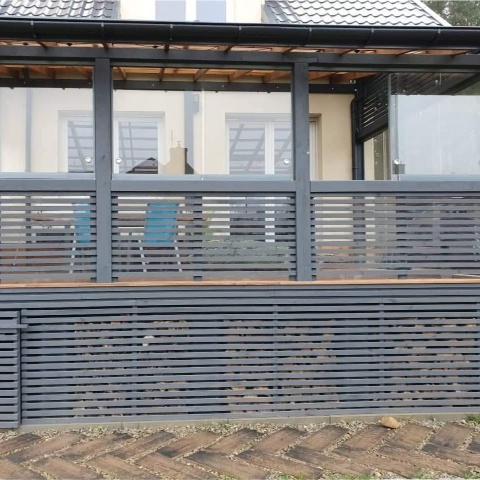 Безрамные каркасные системы для балконных ограждений, производитель Польша