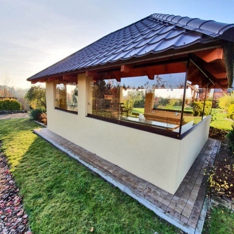 Безрамные каркасные системы для балконных ограждений, производитель Польша