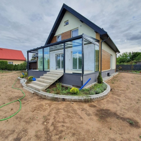 Безрамные каркасные системы для балконных ограждений, производитель Польша